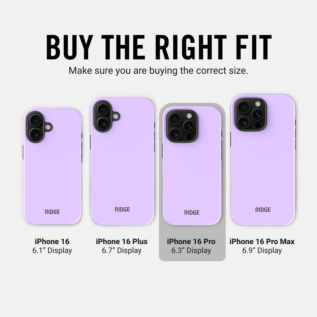 Everyday Phone Case - iPhone 16 Pro - Lavender - Image 10