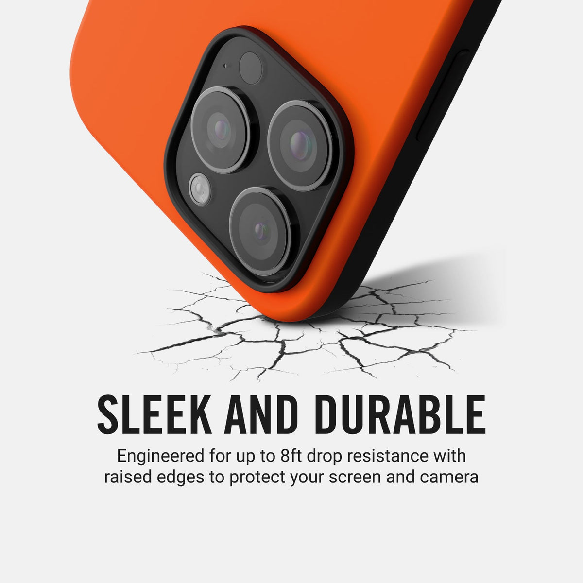 Everyday Phone Case - iPhone 16 Pro - Basecamp Orange - Image 8