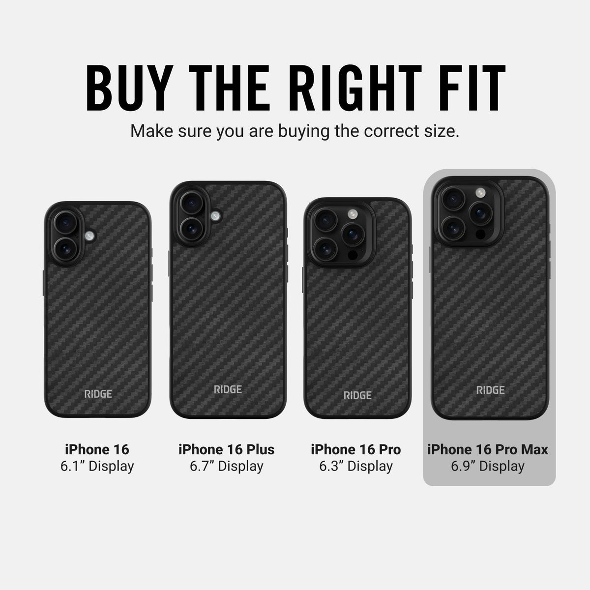 Everyday Phone Case - iPhone 16 Pro Max - Carbon - Image 9