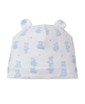 Kissy Kissy Hat - Teddy Bears, Light Blue, Newborn