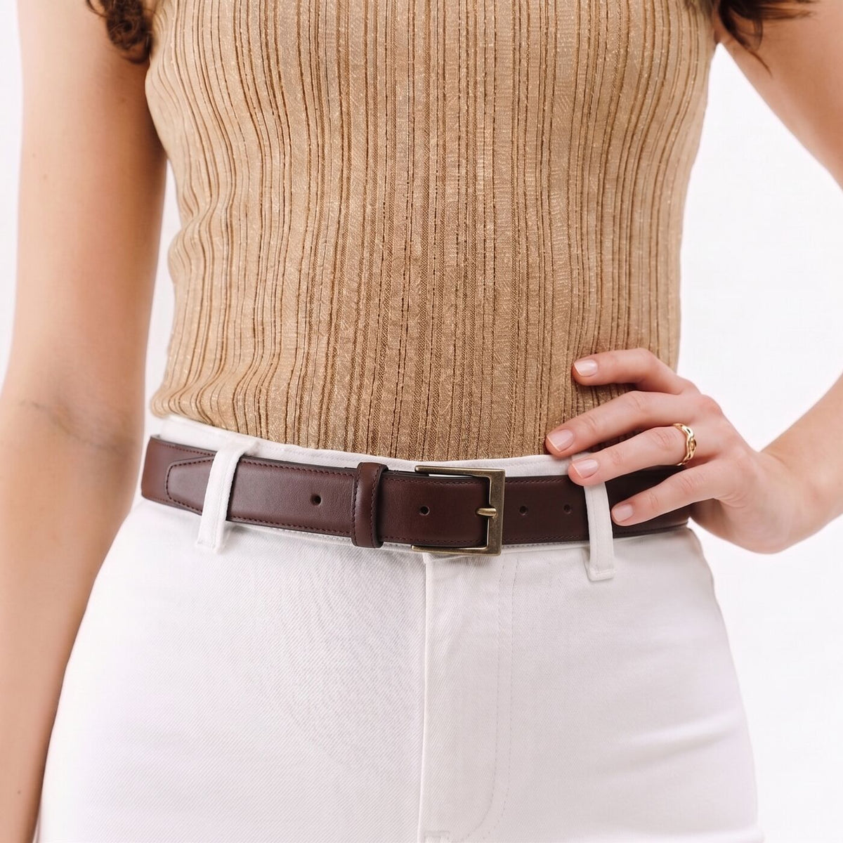Women's Legacy Leather Belt - Image 14