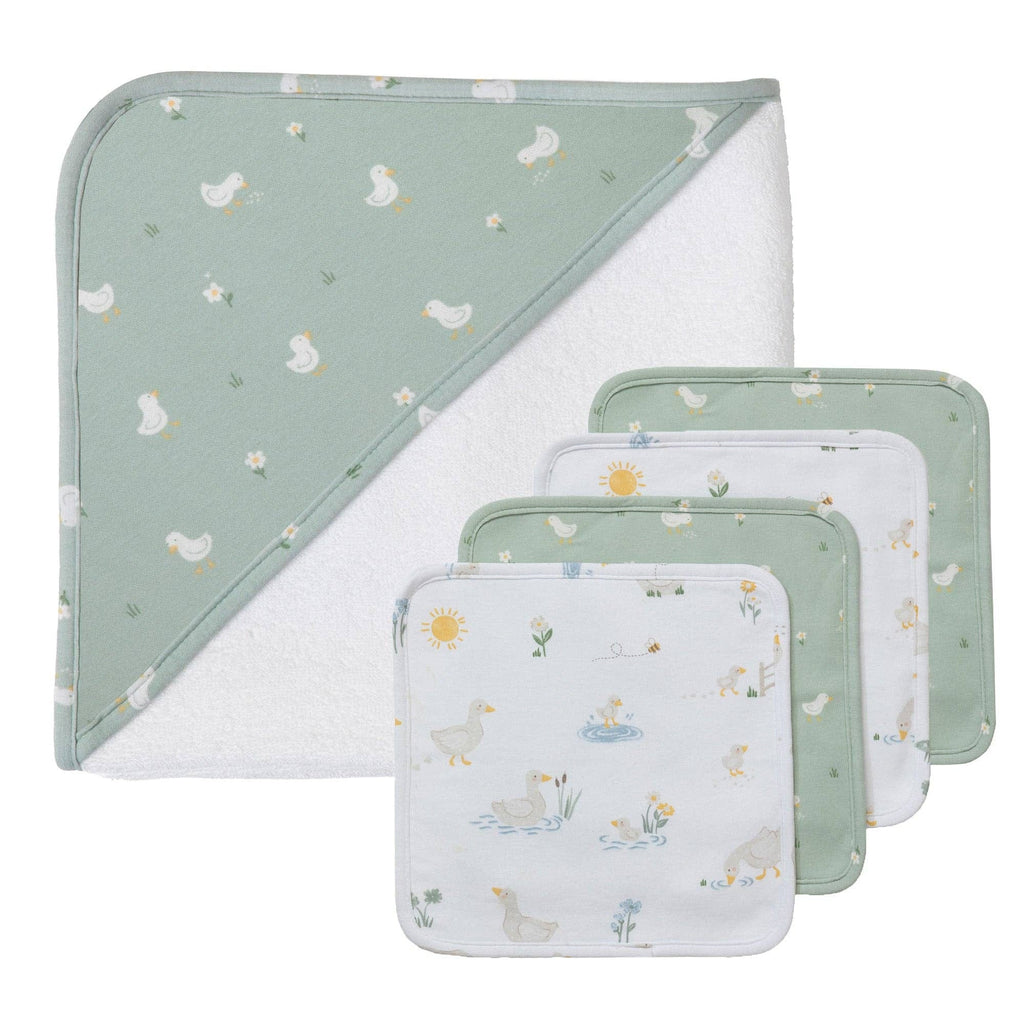 Living Textiles 5pc Bath Gift Set - Goosey Goosey