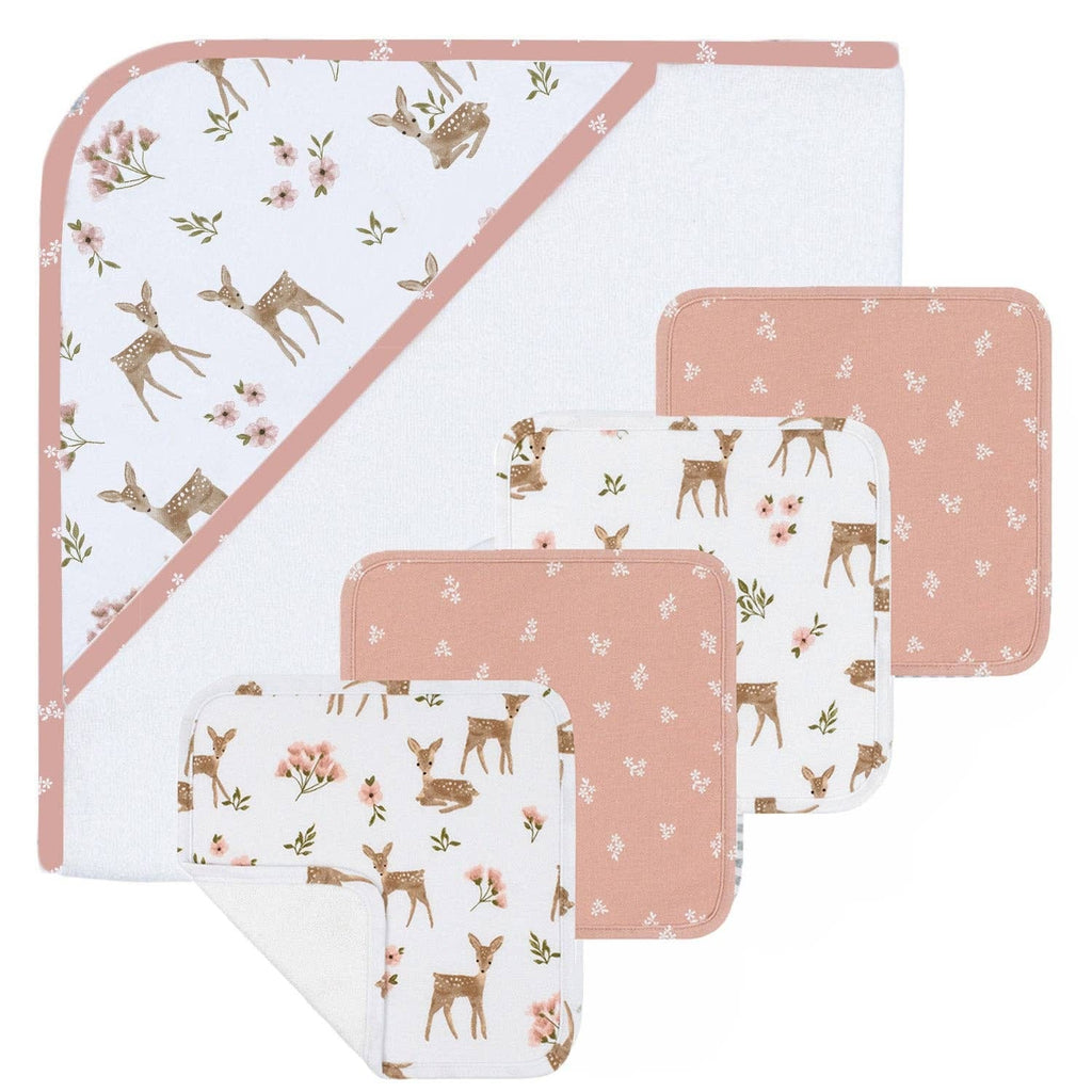 Living Textiles 5pc Bath Gift Set - Sophia's Garden - Image 2