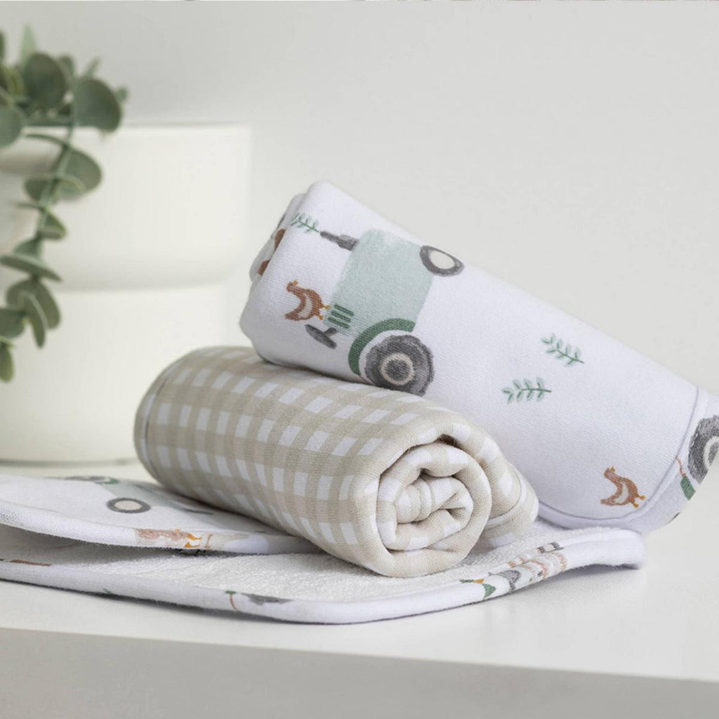 Living Textiles 5pc Bath Gift Set - Tractor Ride - Image 5