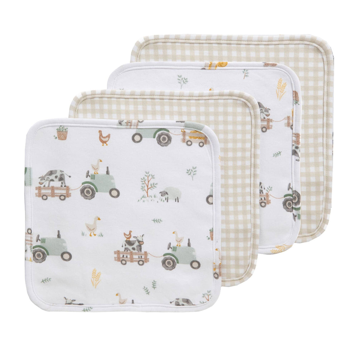 Living Textiles 5pc Bath Gift Set - Tractor Ride - Image 3