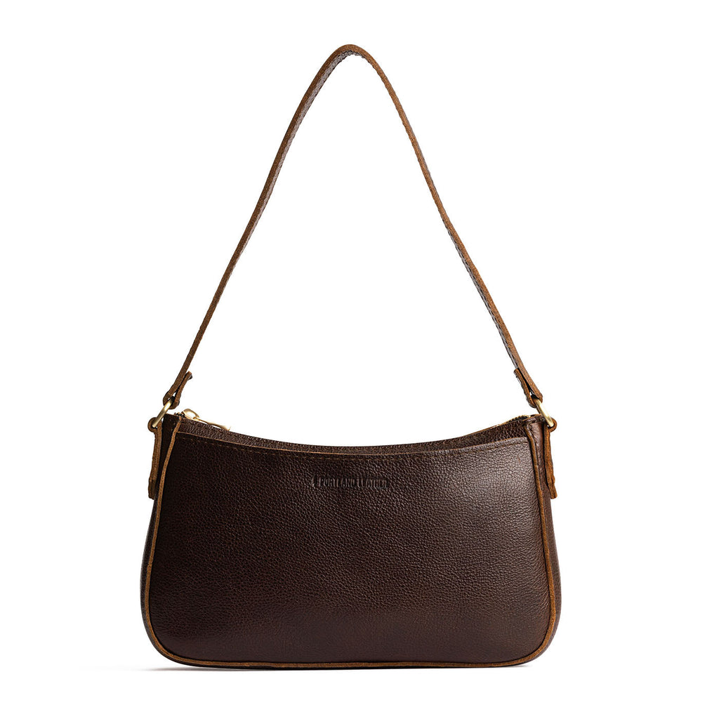 'Almost Perfect' Lucy Shoulder Bag - Coldbrew / Small
