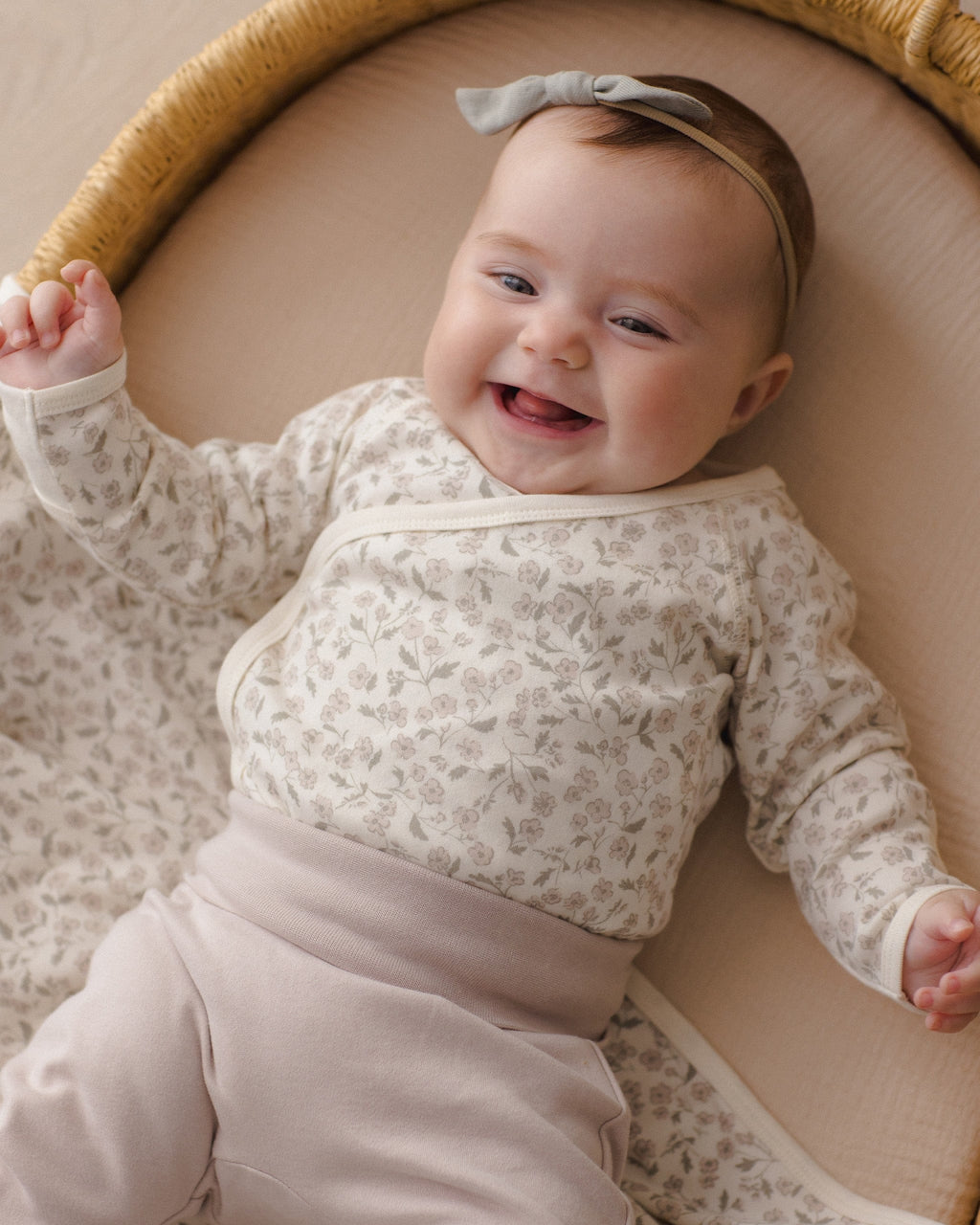 Quincy Mae Swaddle - Floret, OS - Image 3