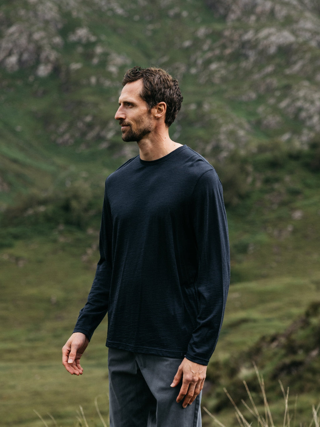 Men's Seeker Merino Long Sleeve T-shirt - Image 4