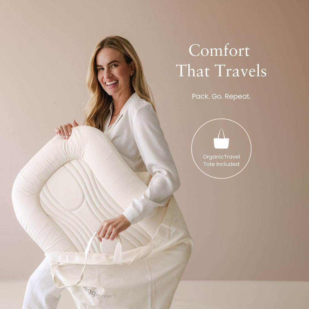 Snuggle Me Infant Lounger Wave - Birch - Image 7