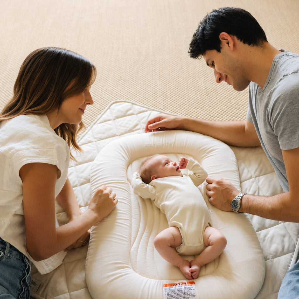 Snuggle Me Infant Lounger Wave - Natural - Image 6