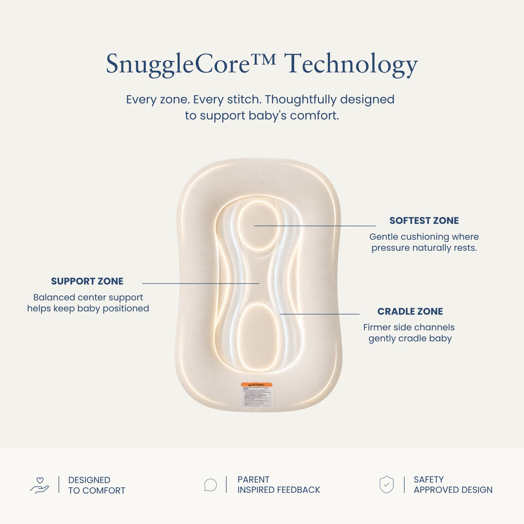 Snuggle Me Infant Lounger Wave - Slate - Image 7