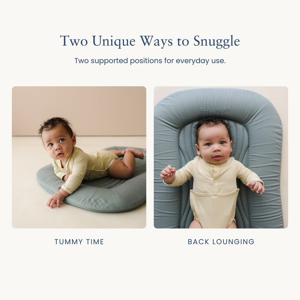 Snuggle Me Infant Lounger Wave - Slate - Image 3