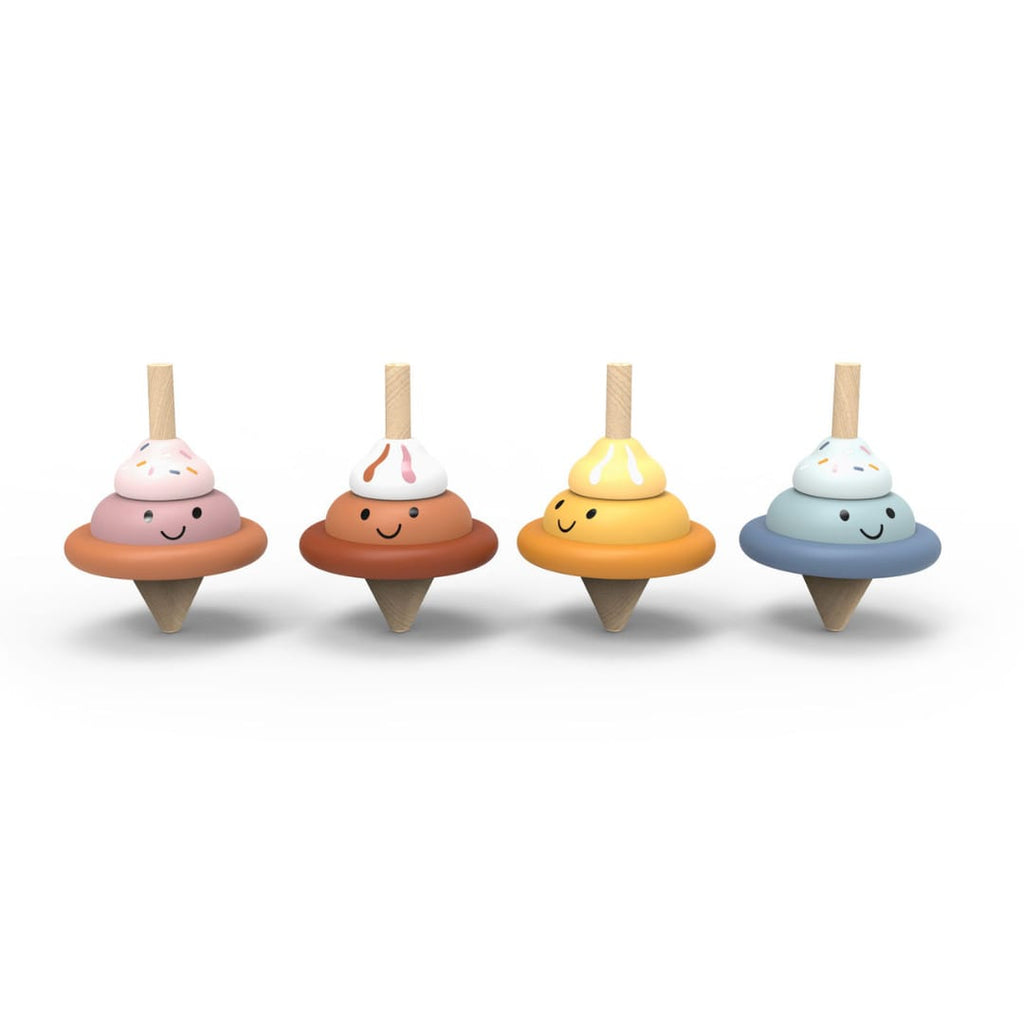Speedy Monkey Ice Cream Spinning Top - Image 3