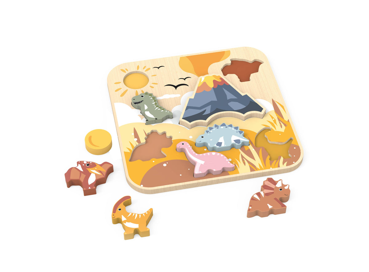 Speedy Monkey Jumbo Dino Chunky Puzzle - Image 2