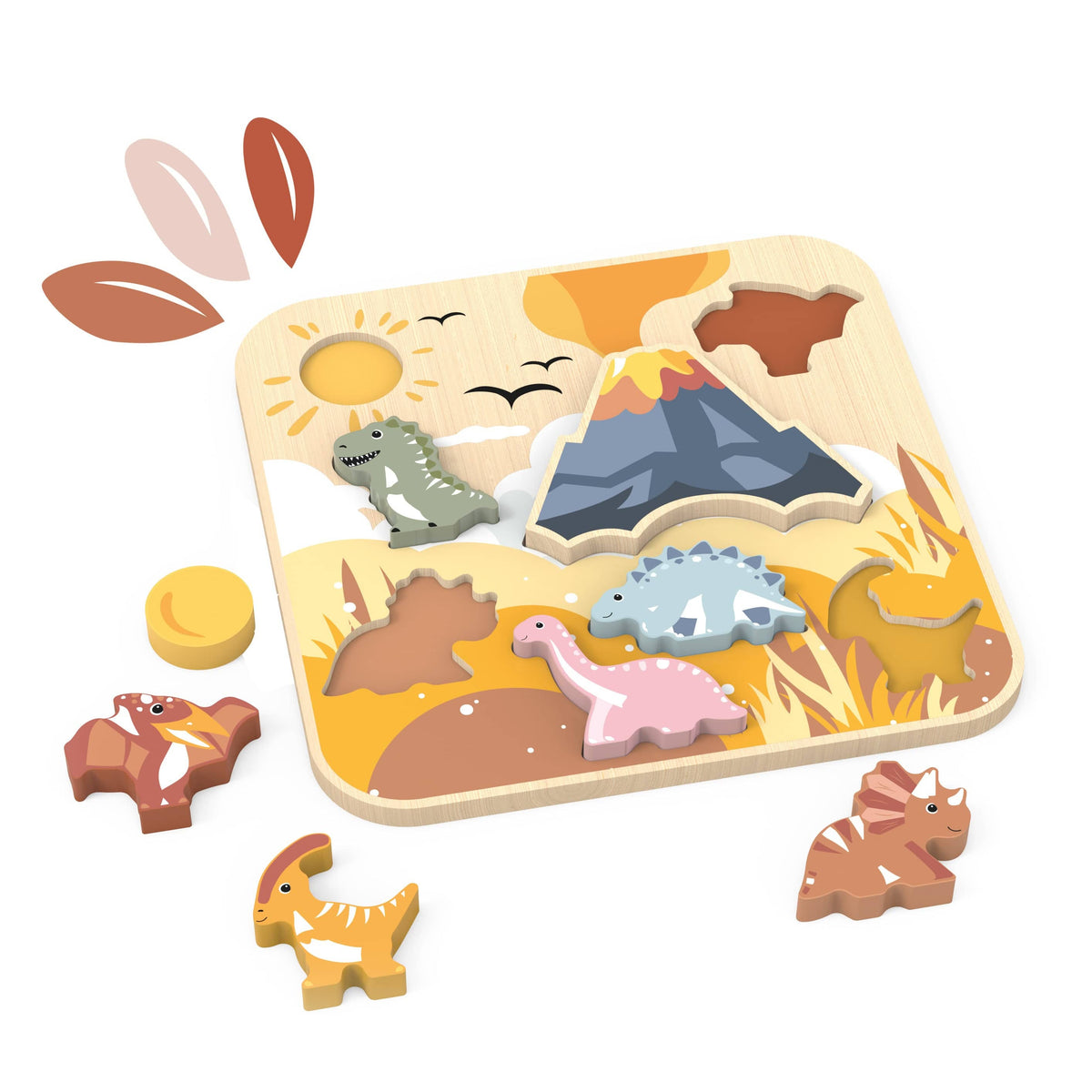 Speedy Monkey Jumbo Dino Chunky Puzzle - Image 3