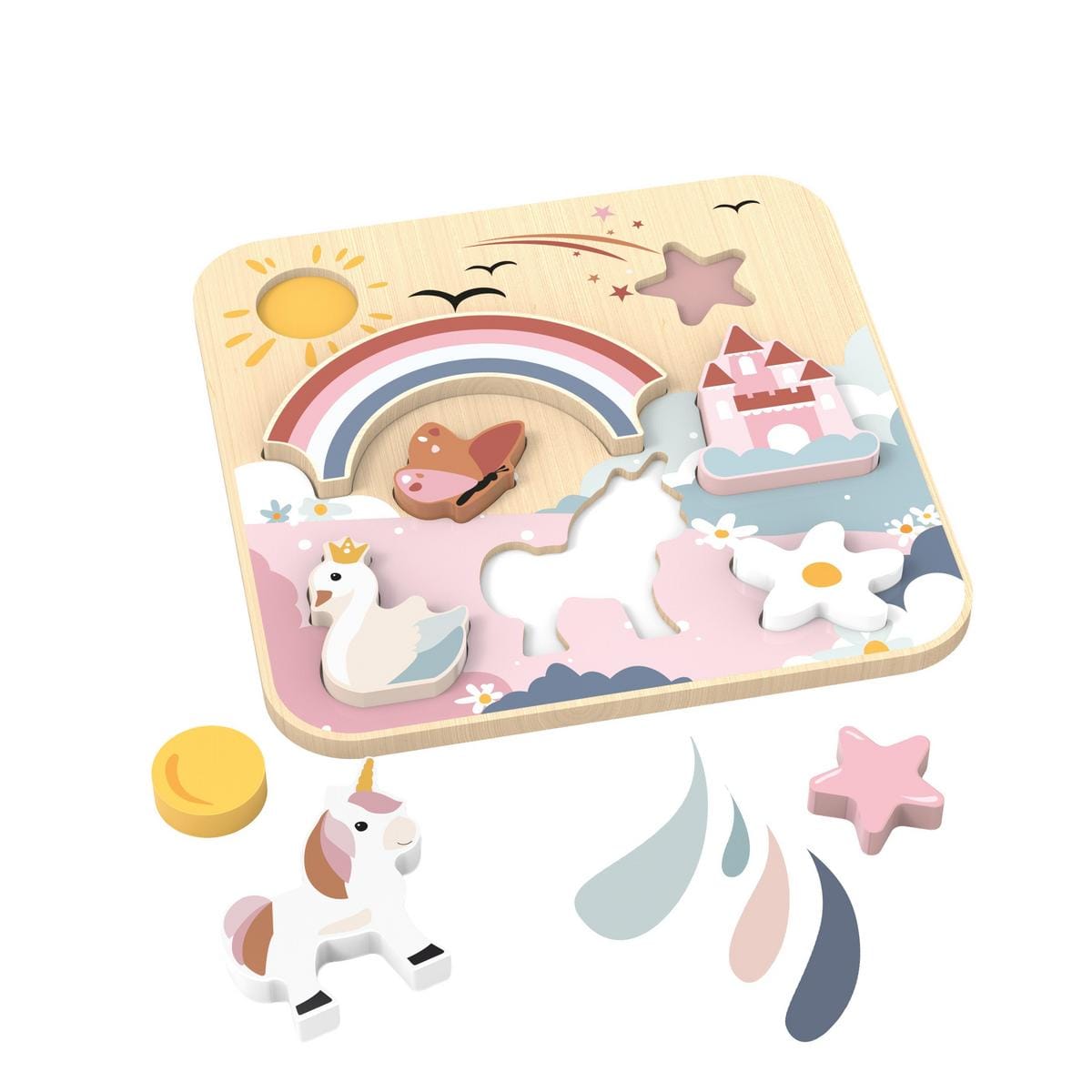 Speedy Monkey Jumbo Unicorn Chunky Puzzle - Image 4