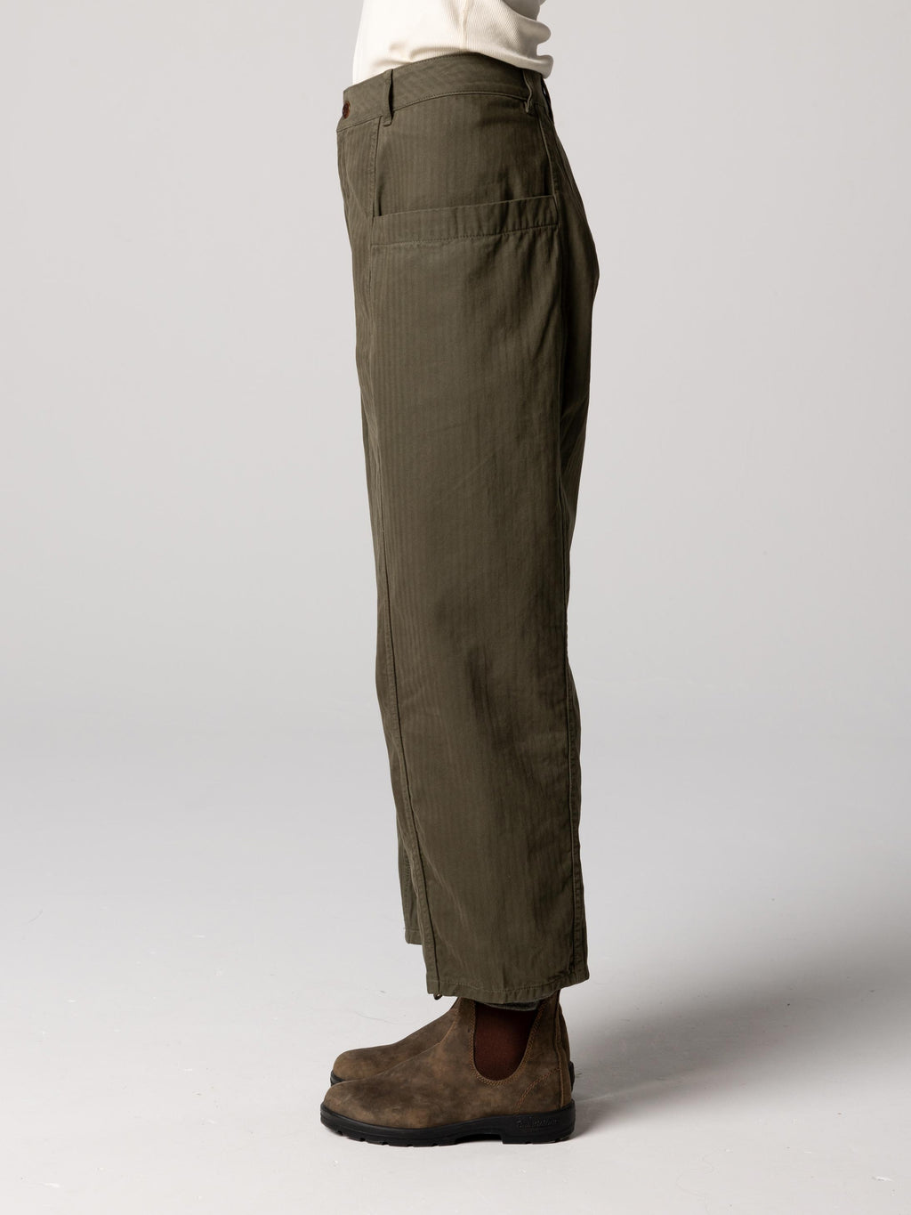 Women's Croft Workwear Barrel Trouser - Image 4