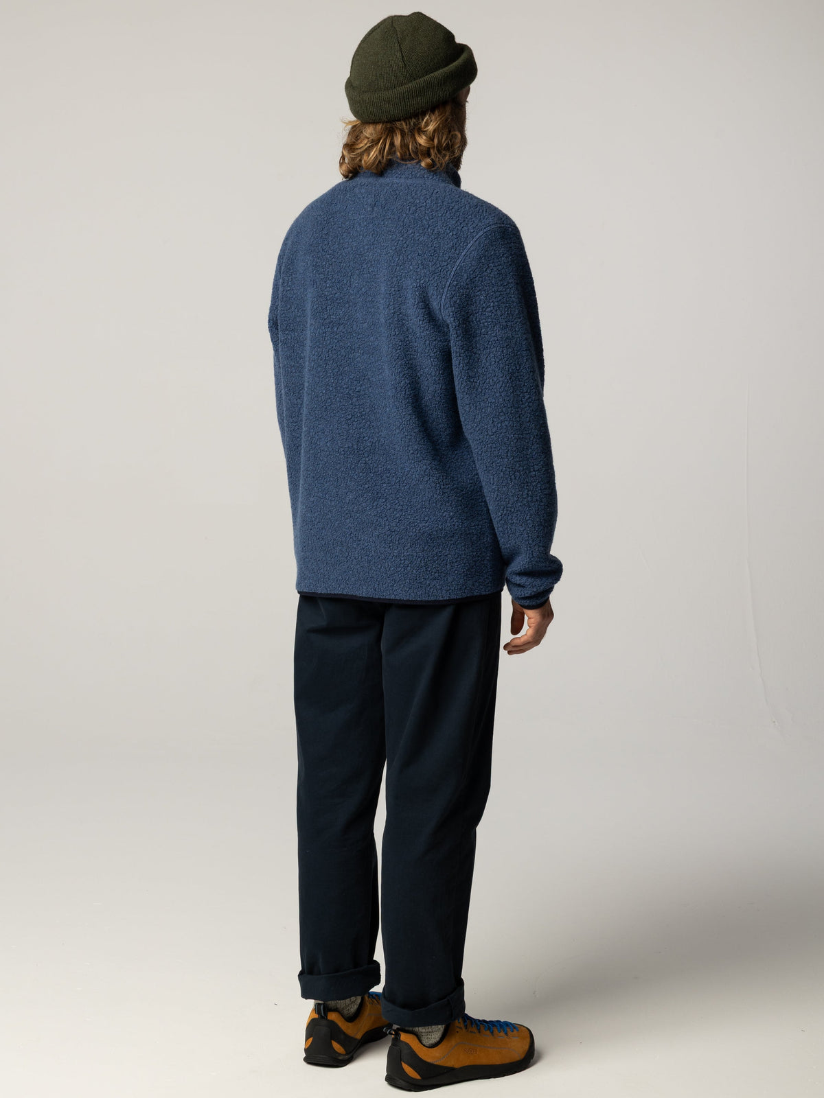 Men's Portell Wool 1/4 Zip Fleece - Image 5
