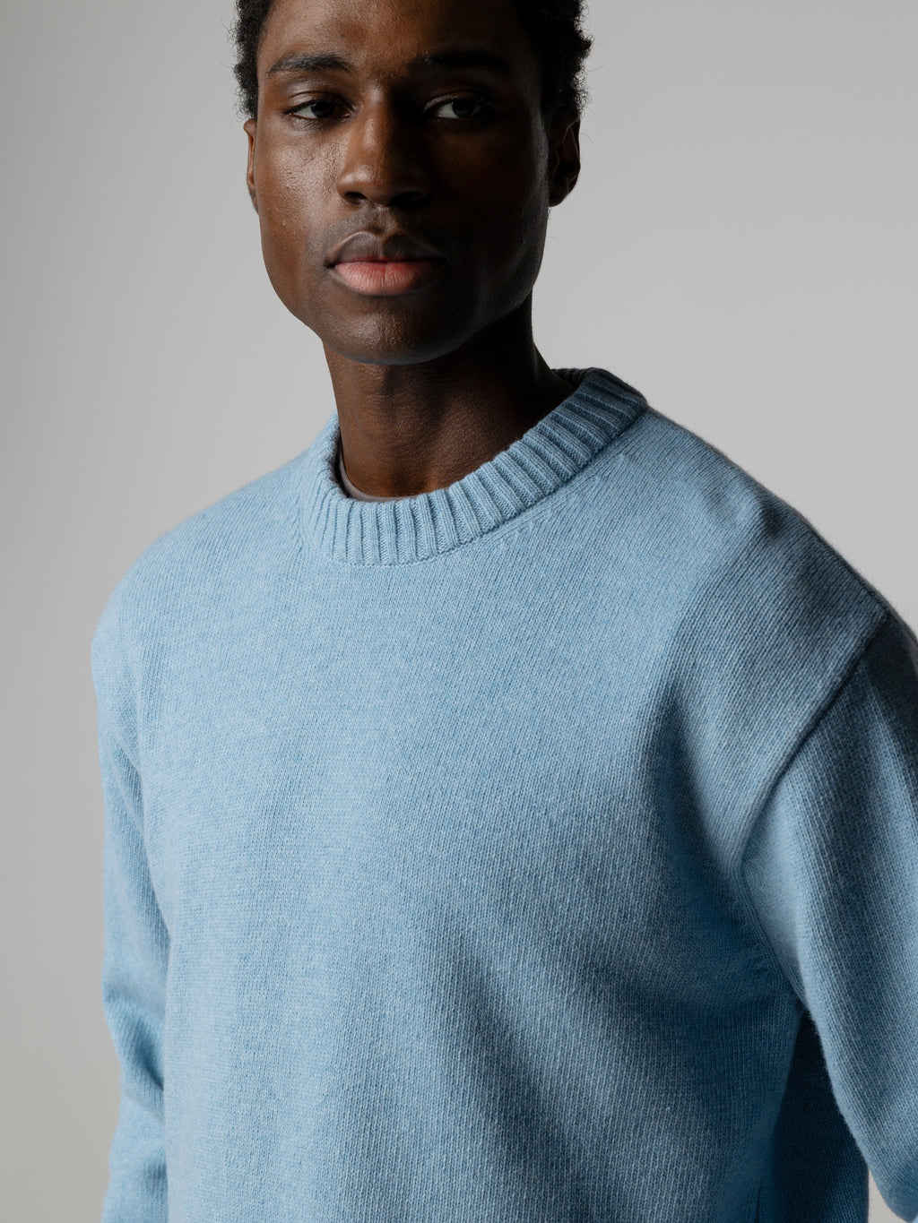 Men's Escall Crew Neck Knit Jumper - Image 3