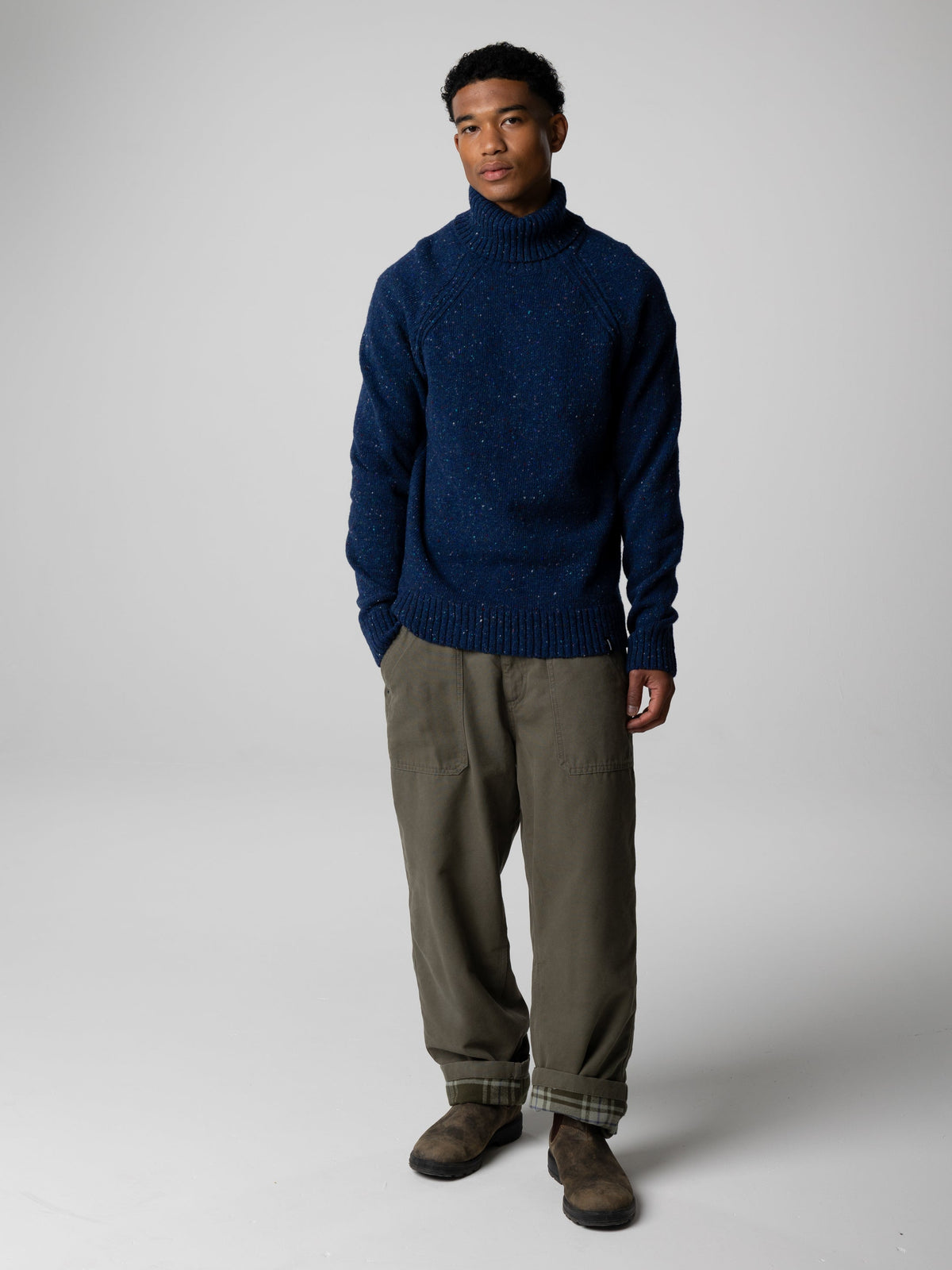 Men's Furlong Roll Neck Jumper - Image 4