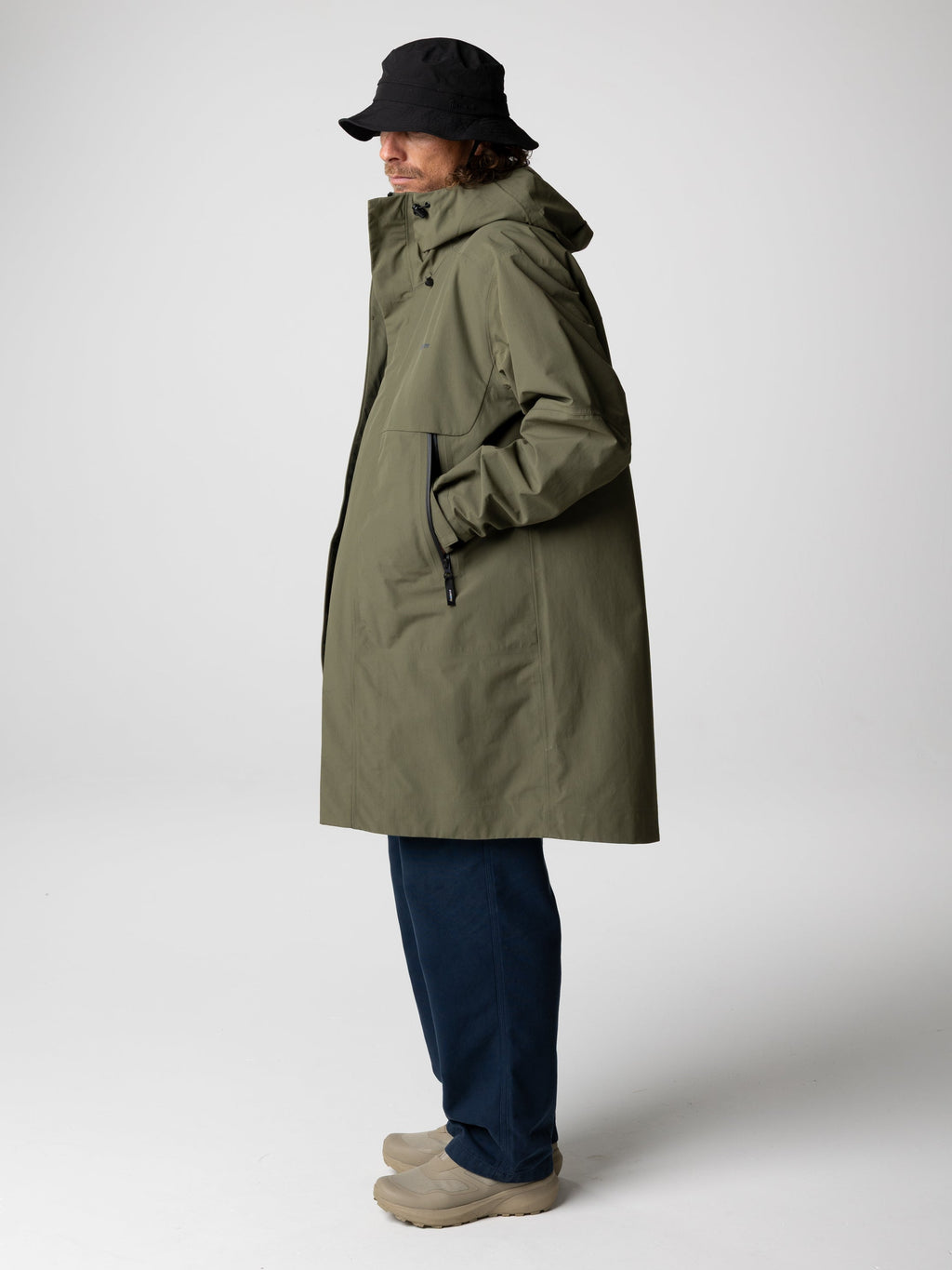 Men's Longline Stormbird Waterproof Jacket - Image 4