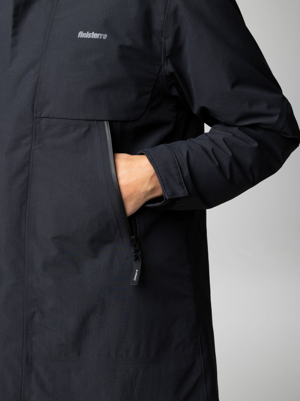 Women's Longline Stormbird Waterproof Jacket - Image 7