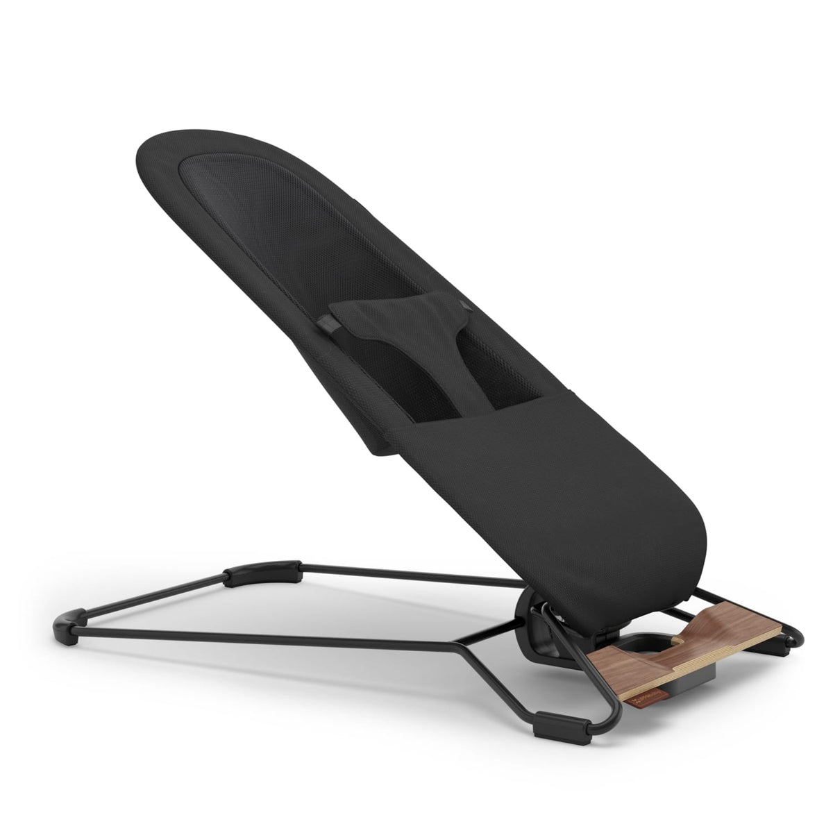 UPPAbaby Mira 3-in-1 Bouncer - Mason Black Soft Knit (Black Matte / Walnut Wood) - Image 9