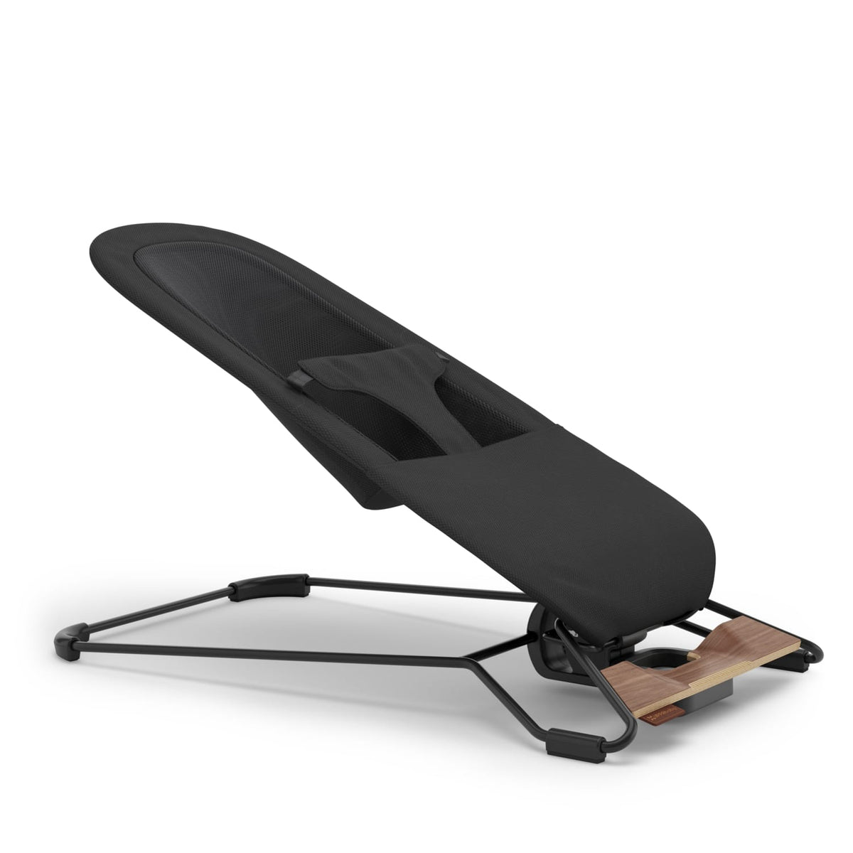 UPPAbaby Mira 3-in-1 Bouncer - Mason Black Soft Knit (Black Matte / Walnut Wood) - Image 8