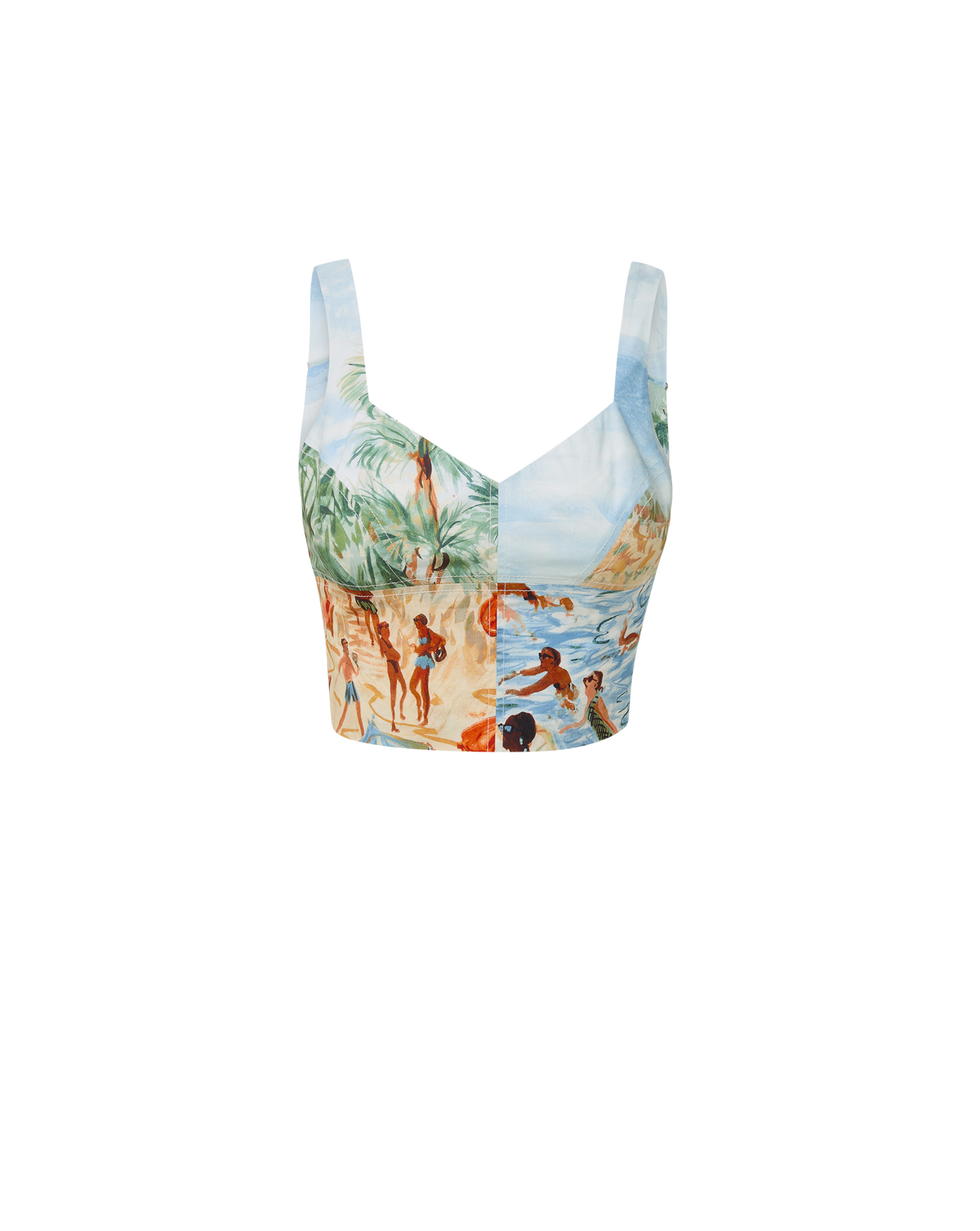 Vonette Printed Tank Top - Image 8