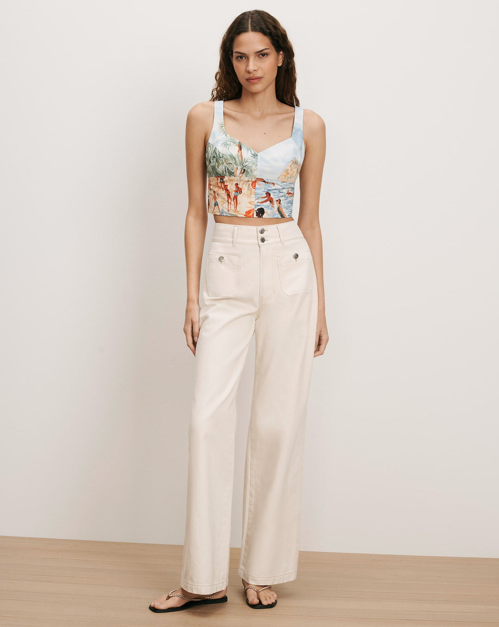 Vonette Printed Tank Top - Image 5