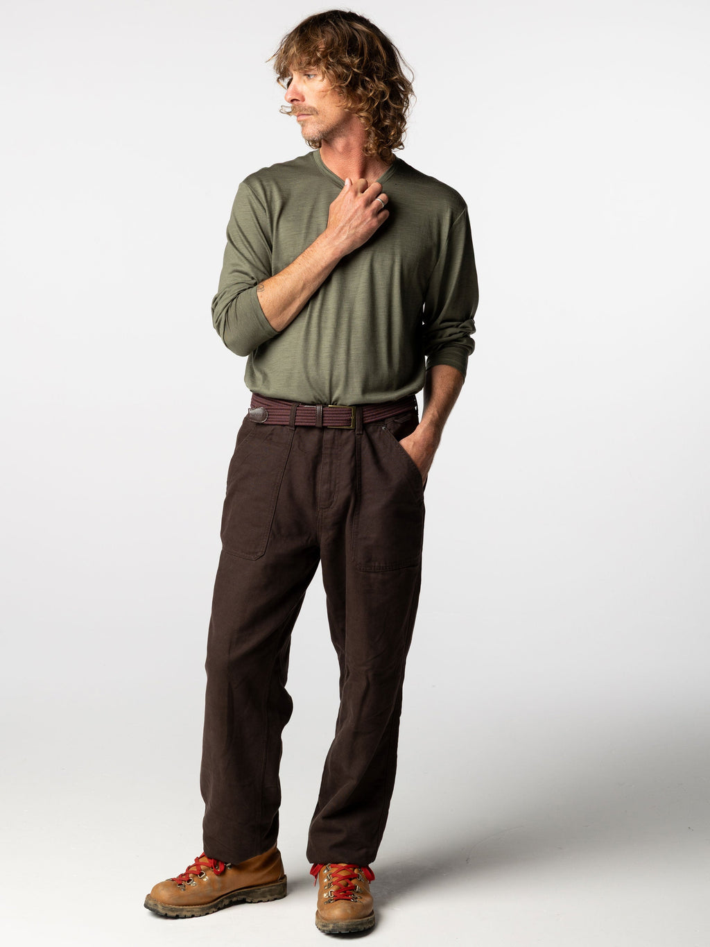 Men's Seeker Merino Long Sleeve T-shirt - Image 3