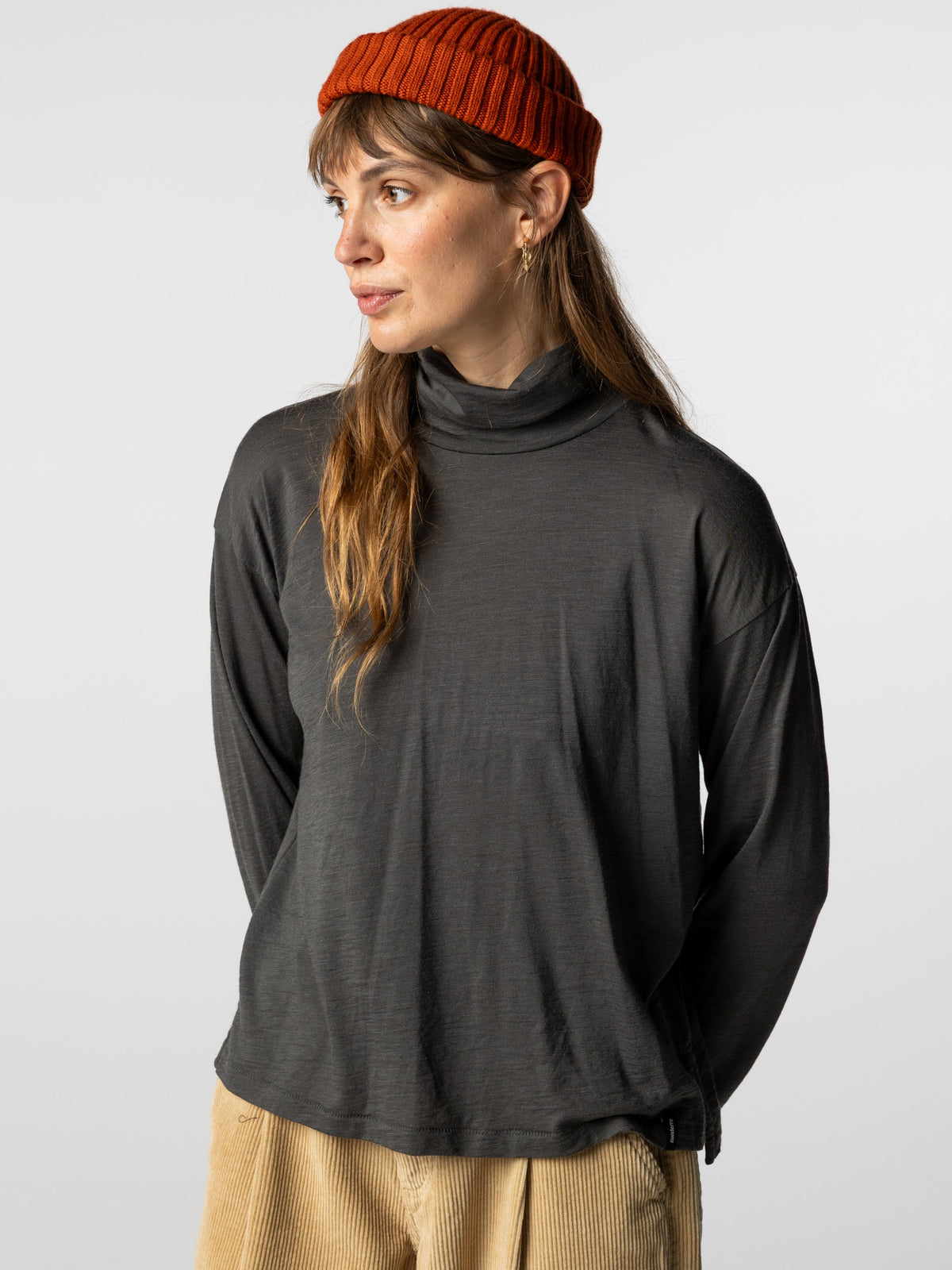 Women's Seeker Merino High Neck T-shirt - Image 2
