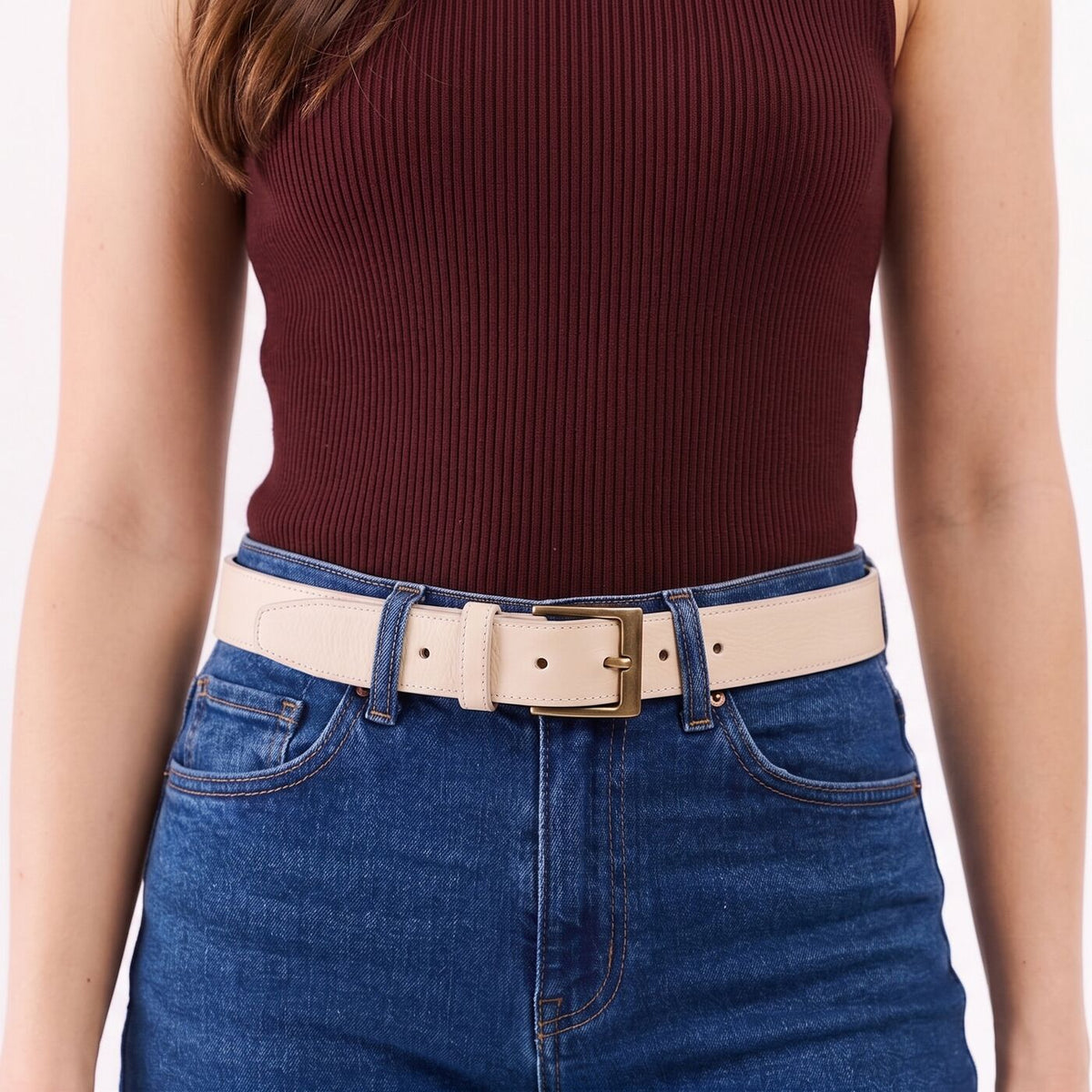 Women's Legacy Leather Belt - Image 15