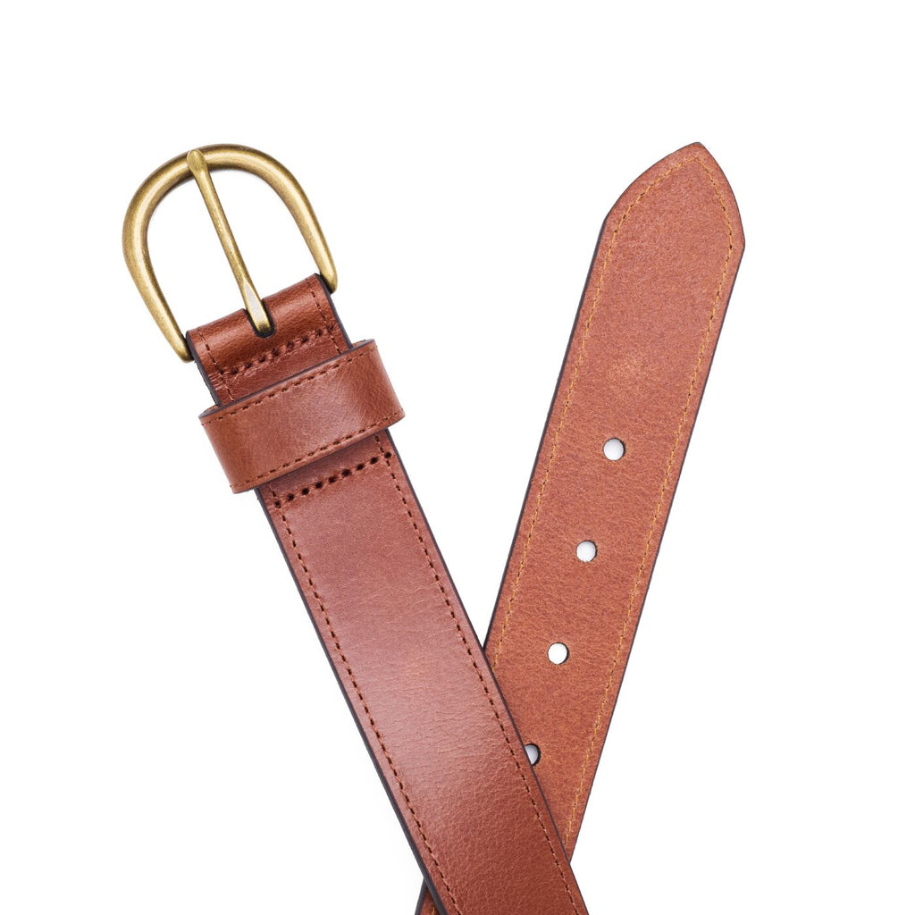 Women's Wide Loop Leather Belt - Image 6