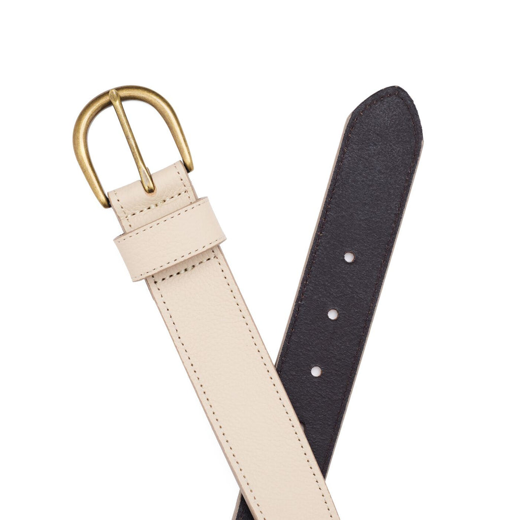 Women's Wide Loop Leather Belt - Image 7