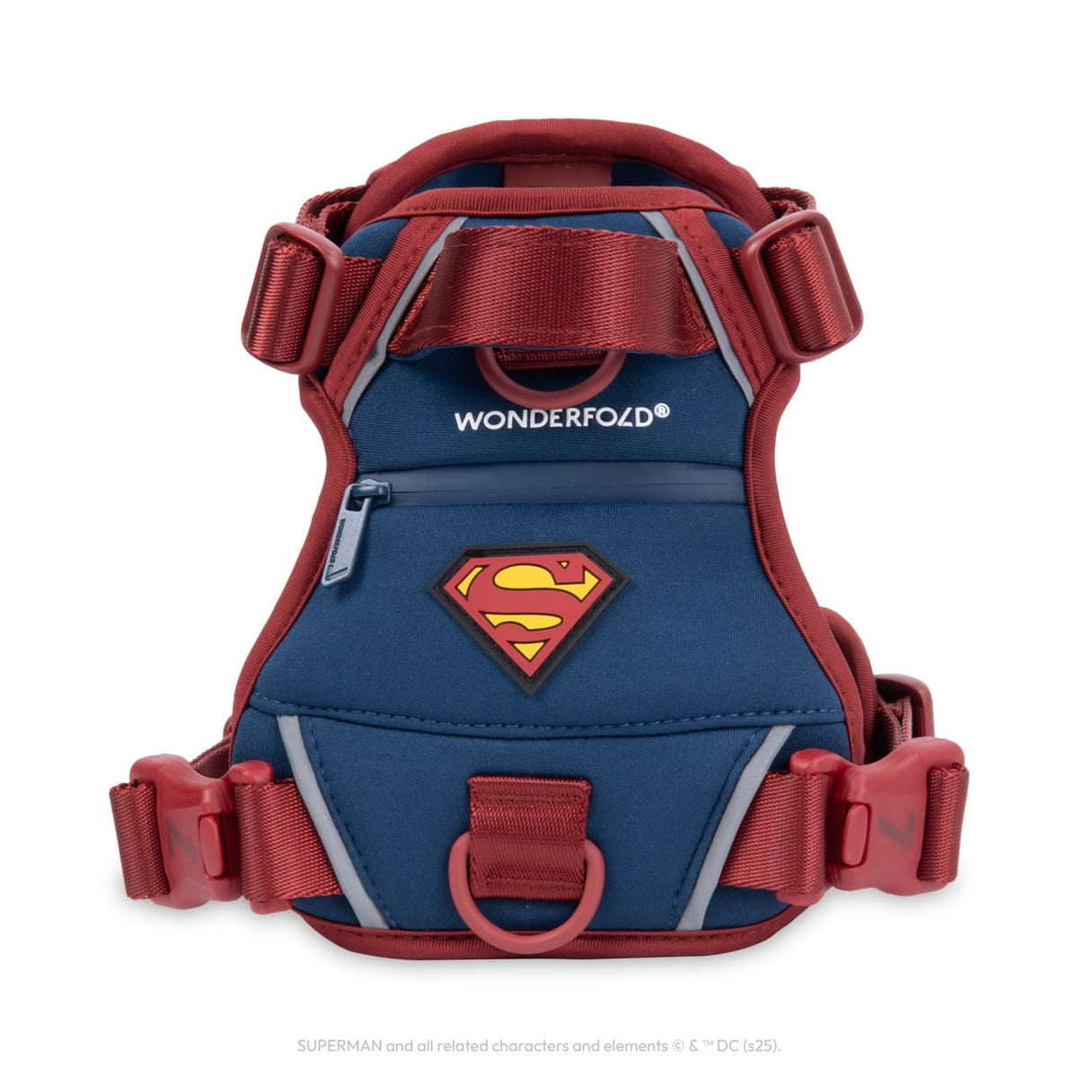 WonderFold Superman Pet Harness - Medium - Image 4