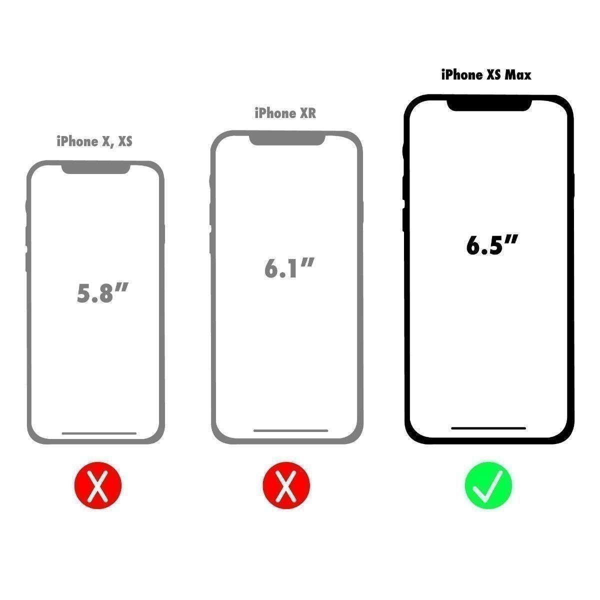 Sonix Hybrid Case for Apple iPhone Xs Max - Clear / Ditsy Daisy (White Flowers) - New - Image 2